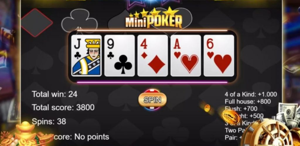 5 Mẹo chơi Mini poker cho người mới 